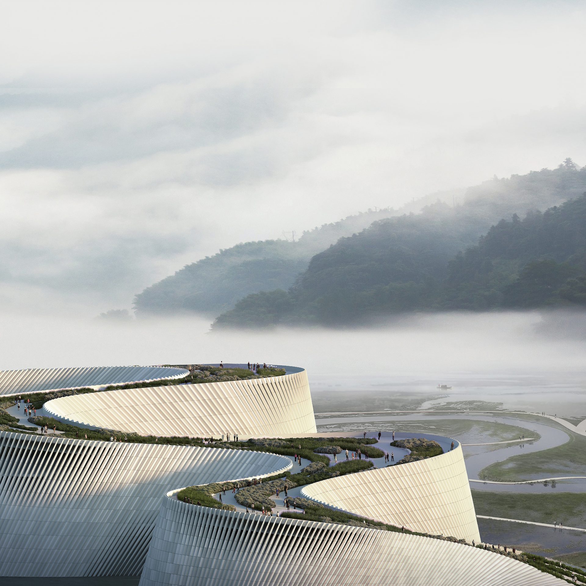 1376 Shenzhen Natural History Museum_View 02_Aerial 02