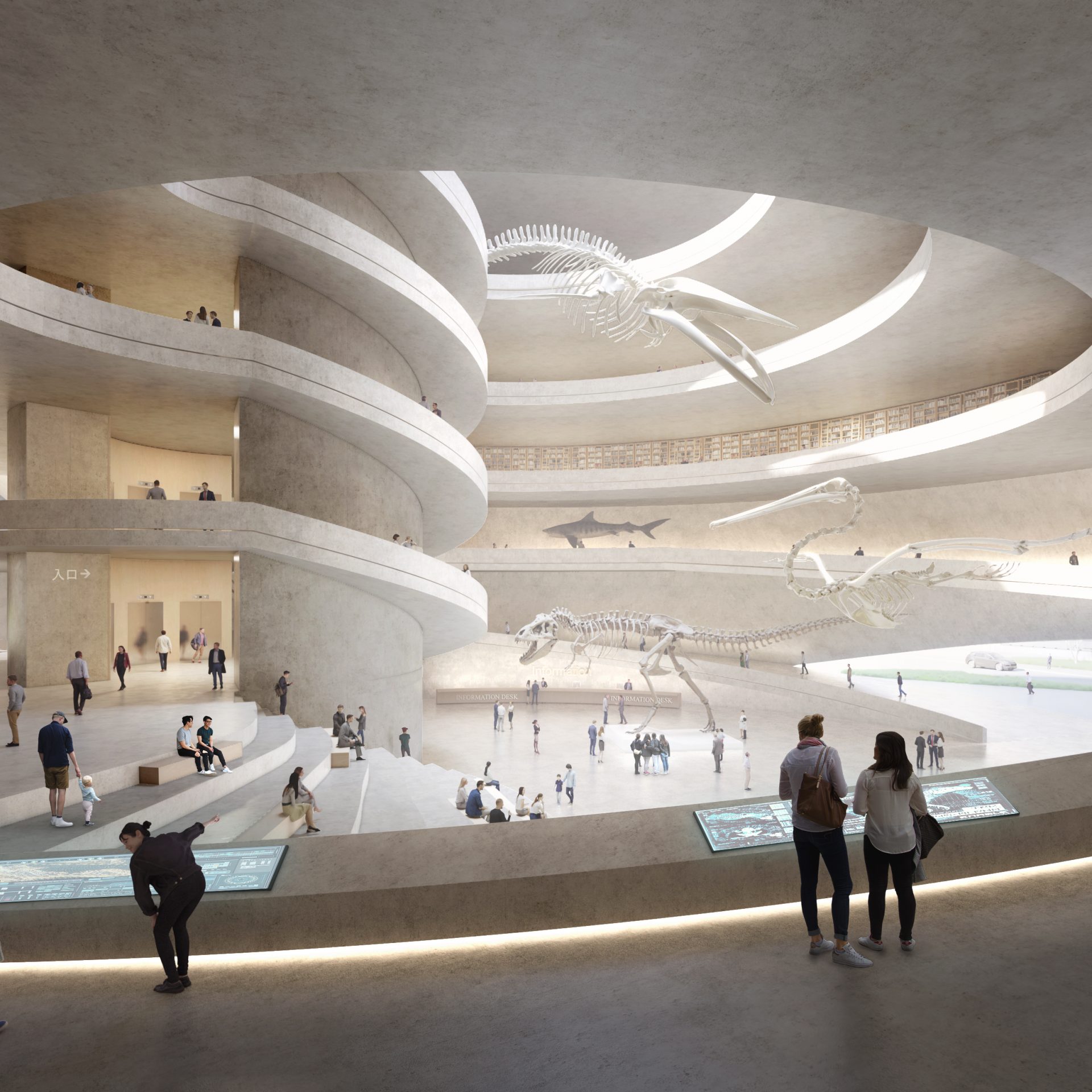 1376 Shenzhen Natural History Museum_View 05_Entrance Interior